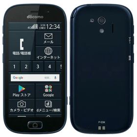 【中古】Cランク【傷や汚れあり】 SIMフリー F-03K 富士通 らくらくスマートフォンme docomo ブラック 利用制限〇(白ロム) 送料無料
