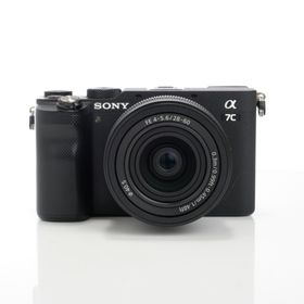 ソニー(SONY)の【中古】(ソニー) SONY ILCE-7CL B アルフア7C ズームレンズキツト(コンパクトデジタルカメラ)