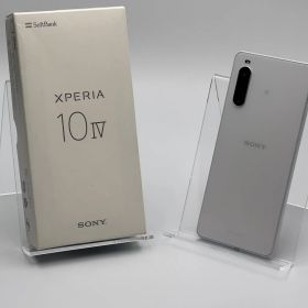【箱付き中古C】Xperia 10 IV A202SO ホワイト SIMフリー 白ロム