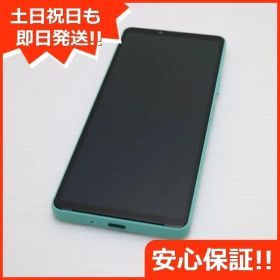 新品同様 Xperia 10 IV SOG07 ミント スマホ 白ロム 土日祝発送OK 09000