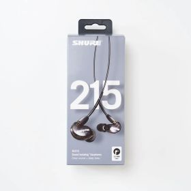 SHURE SE215 有線イヤホン 音の隔離