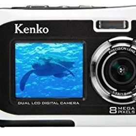 【中古】(非常に良い)Kenko デュアルモニターデジタルカメラ DSC880DW IPX8相当防水 DSC880DW