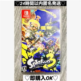 任天堂スイッチソフトスプラトゥーン3メンズレディースナワバリバトル（動作確認⭕️）
