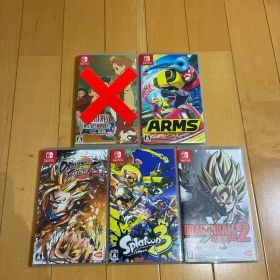 switch カセット まとめ売り バラ売り可 スプラトゥーン3 arms