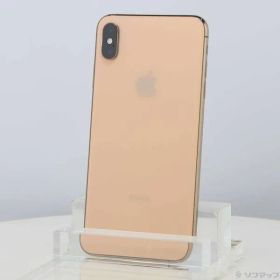 ソフマップ 〔中古品〕 iPhoneXS Max 64GB ゴールド MT6T2J／A SIMフリー【276】