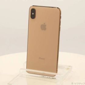 ソフマップ 〔中古品〕 iPhoneXS Max 64GB ゴールド MT6T2J／A SIMフリー【198】