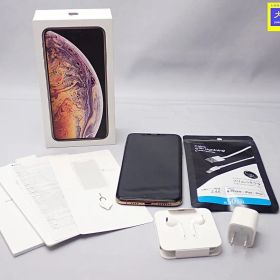 iPhone Xs Max 256GB GOLD MT6W2J/A アイフォン SIMロック解除済 中古A- 【送料無料】 D-2452【質屋出品】