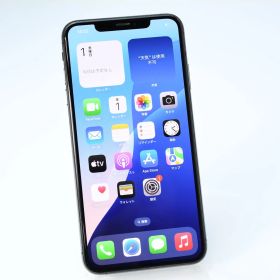 【液晶美品＊バッテリー最大容量100％】docomo SIMフリー iPhone XS Max 64GB スペースグレイ