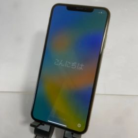 @ 【中古品】iPhone Xs Max au 64GB ゴールド 6074