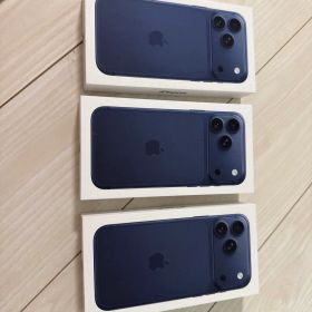 Apple iPhone 17promax ブルー 3台セット