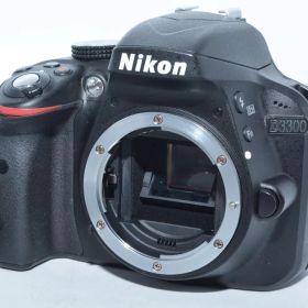 240632★ほぼ新品★Nikon デジタル一眼レフカメラ D3300 ボディ ブラック D3300BK