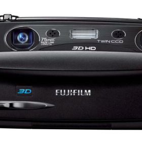 【中古】Fujifilm FinePix Real 3D W3 10MP デジタルカメラ 3倍光学ズーム付き ブラック当店保証30日間 人気モデル 高画質 売れ筋