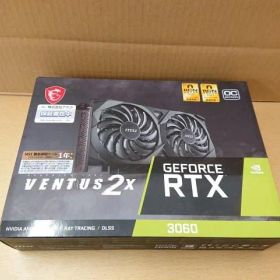 【中古】 MSI GeForce RTX 3060 VENTUS 2X OC グラフィックボード NVIDIA 12GB