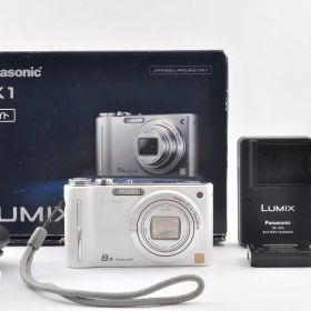 【2ヶ月保証付き】Panasonic LUMIX DMC-ZX1 ホワイト デジカメ コンデジ 8倍ズーム #1405