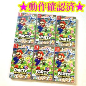 Switch マリオパーティ スーパースターズ 6点