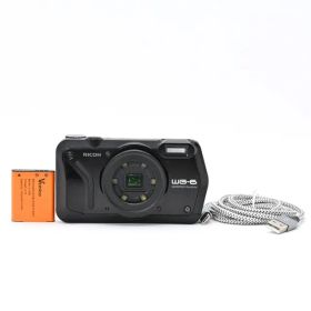 ＜並品＞ RICOH WG-6 ブラック｜防水・耐衝撃モデル｜アウトドア対応｜モニタースレあり｜動作良好