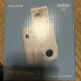 FUJIFILM instax mini 12 インスタントカメラ ホワイト