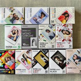 【新品】FUJIFILM instax mini チェキフィルム 10枚 12種