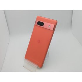 【中古】Google 国内版 【SIMフリー】 Pixel 7a コーラル 8GB 128GB G82U8【新橋烏森通り】保証期間１ヶ月【ランクB】