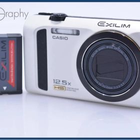 【動作保証】 カシオ CASIO EXILIM EX-ZR300 12.5x バッテリー付属 同梱無料 #am6130