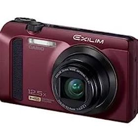【中古】（非常に良い）CASIO カシオ デジタルカメラ EXILIM EX-ZR300RD レッド ハイスピード 高速連写