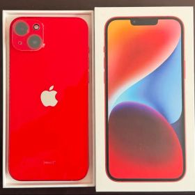 ★値下げ★Apple iphone14 plus 256 赤 simフリー 美品