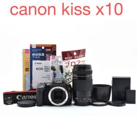 デジタル 一眼レフ カメラ CANON EOS Kiss X10望遠レンズセット