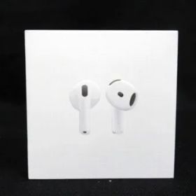 アップル Apple エアポッズ AirPods4 ワイヤレスイヤホン MXP63J/A 未開封品 ■