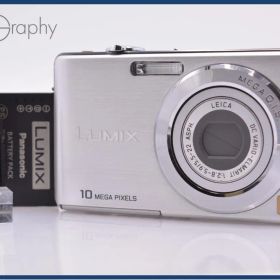 【動作保証】 パナソニック Panasonic LUMIX DMC-FS7 バッテリー、ストラップ、メモリカード付 同梱無料 #am6686