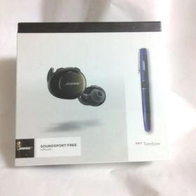 【希少・未開封品】 BOSE SoundSport Free ワイヤレスイヤホン トンボ鉛筆BOSEボールペン同梱モデル Bluetooth 完全ワイヤレス カナル型 イヤフォン ボーズ 高音質 スポーツ