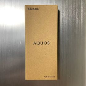 docomo ホワイト AQUOS wish3 SH-53D 新品未使用