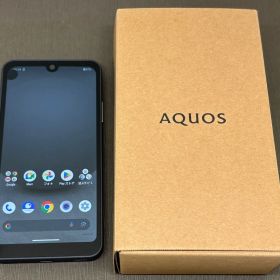 【ジャンク】AQUOS wish3 64GB ブラック -ho487-