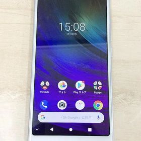 SIMフリー Libero S10 901ZT ホワイト スマートフォン 本体