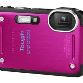 【中古】OLYMPUS デジタルカメラ TG-620 1200万画素 5m防水 裏面照射型CMOS 広角28mm ピンク TG-620 PNK
