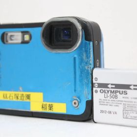 【返品保証】 オリンパス Olympus TG-620 ブルー コンパクトデジタルカメラ e8433