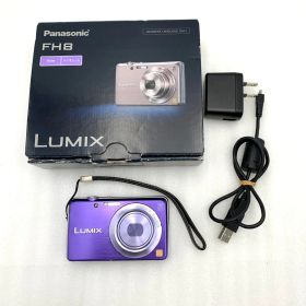 パナソニック LUMIX DMC-FH8 バイオレット デジカメ 02092 (セ)