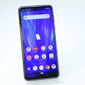 【液晶美品＊電池良好】 SIMフリー docomo AQUOS R3 SH-04L プレミアムブラック