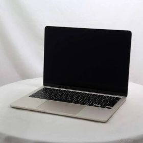 ソフマップ 〔中古品〕 MacBook Air 13.6-inch Early-2025 MC6A4J／A Apple M4 10コアCPU_10コアGPU 24GB SSD512GB スターライト 〔15.7 Sequoia〕【377】