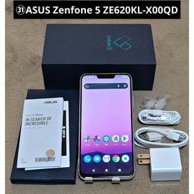 ゼンフォン(ZenFone)の㉛ASUS ZenFone 5 ZE620KL RAM:6GB :ROM:64(スマートフォン本体)