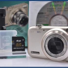 【動作保証】 富士フイルム FUJIFILM FinePix JX400 5x 元箱、バッテリー、充電器、メモリーカード付属 同梱無料 #yk7681