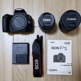 【美品】Canon EOS Kiss X9 標準＋広角レンズキット SDカード付