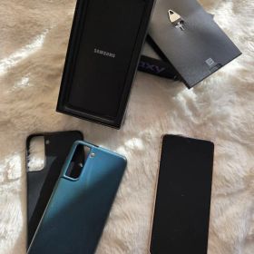 Samsung Galaxy S21 5G 青 128GB 本体