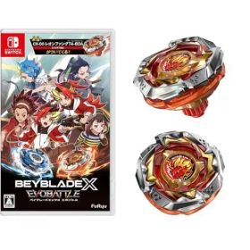 ベイブレードエックス エボバトル -Switch 【早期購入特典】「CX-00 レオンファングT4-60A レインボーコート」入手コード、ブレー