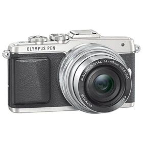 【中古】OLYMPUS PEN E-PL7 14-42mm EZレンズキット シルバー ミラーレス一眼 E-PL7 EZ LKIT SLV
