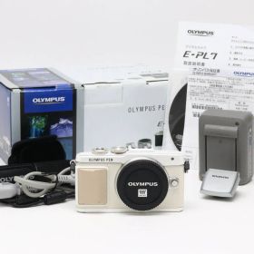 B (並品) OLYMPUS オリンパス PEN E-PL7 ボディ ホワイト シャッター回数6308 初期不良返品対応 55-28