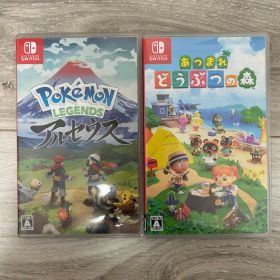 あつまれ どうぶつの森 & ポケモン レジェンズ アルセウス Switchソフト
