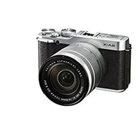 【中古】(非常に良い)FUJIFILM ミラーレス一眼 X-A2 レンズキット シルバー X-A2S1650II