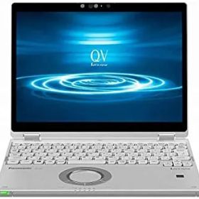 【中古】「非常に良い」パナソニック ノートパソコン Let''s note シルバー CF-QV8FDGQR
