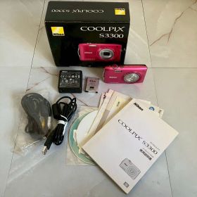 COOLPIX S3300 ストロベリーピンク