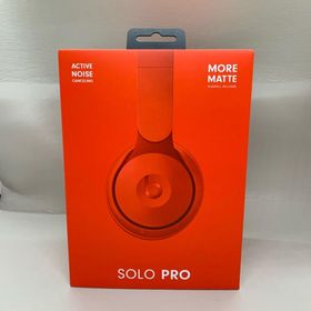 ビーツバイドクタードレ(Beats by Dr Dre)のBeats by Dr Dre SOLO PRO Wireless レッド 赤(ヘッドフォン/イヤフォン)